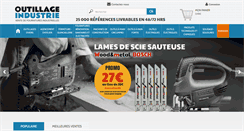 Desktop Screenshot of outillage-industrie.com